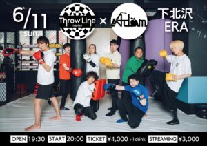 Adam × Throw Line コラボレーションライブ